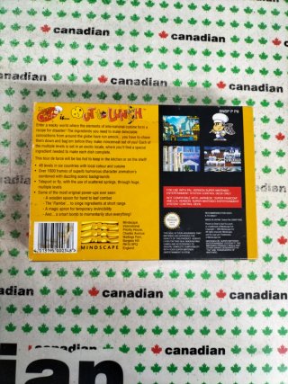Super Nintendo - Chef is Ut to Lunch