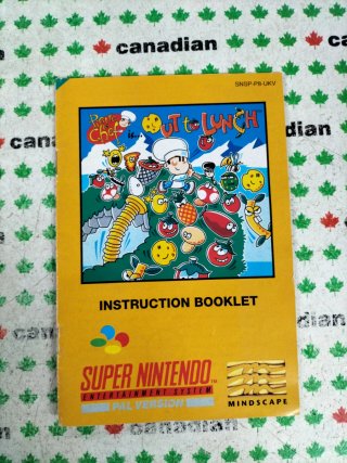 Super Nintendo - Chef is Ut to Lunch