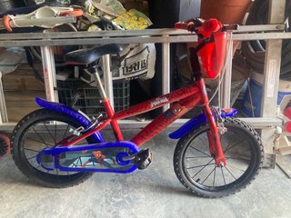 Bicicleta Infantil Spider-Man 14