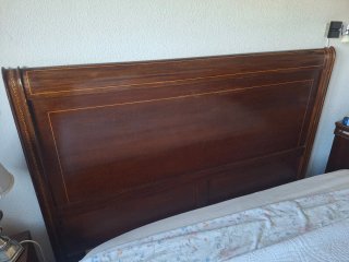 Cabecero de madera ebanista