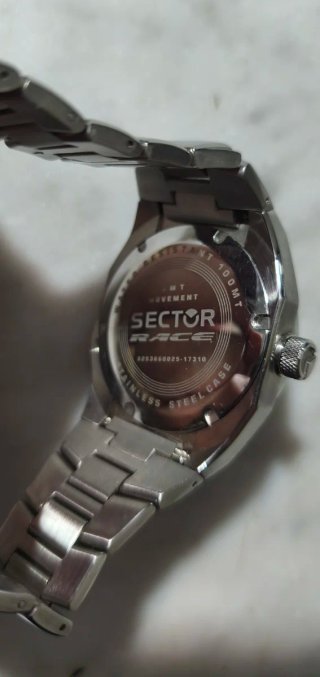 Orologio SECTOR Race GMT nero 44mm