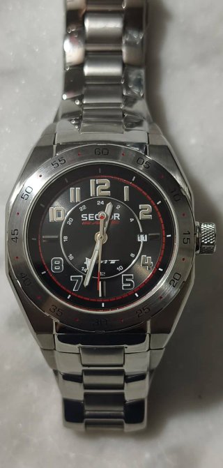 Orologio SECTOR Race GMT nero 44mm