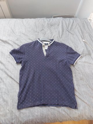 Polo Studio Azul Marino Hombre Talla S