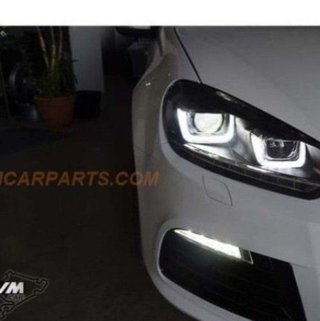 Faros delanteros Volkswagen Golf VI 6 Led Black ed