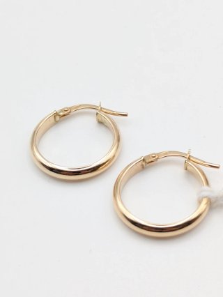 Pendientes Aro Oro 9 Quilates