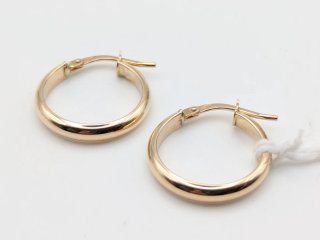 Pendientes Aro Oro 9 Quilates