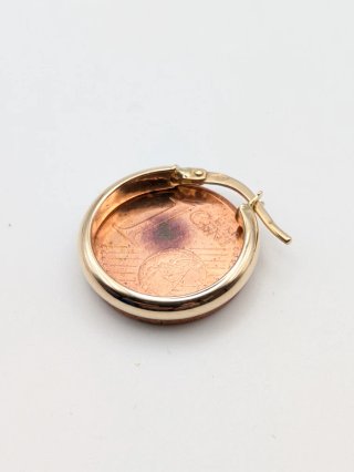 Pendientes Aro Oro 9 Quilates
