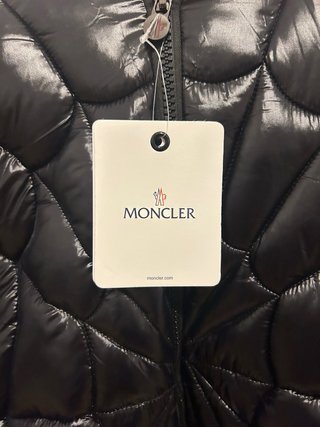 Chaqueta Moncler x Spiderman Negra Talla S