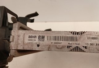 Radiador opel ef186001 meriva b excellence 484921