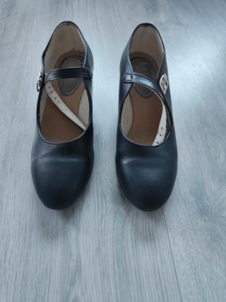 Zapatos Flamenco Niña Negros