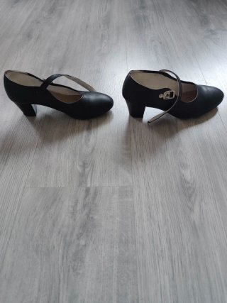 Zapatos Flamenco Niña Negros