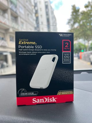 SanDisk Extreme SSD 2TB Portátil