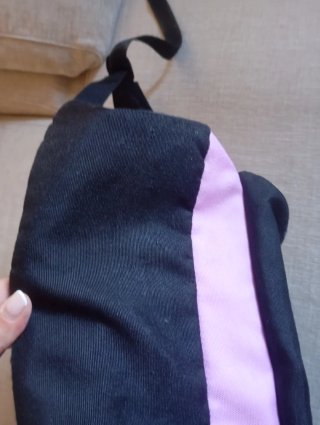 Mochila Vans rosa y negra