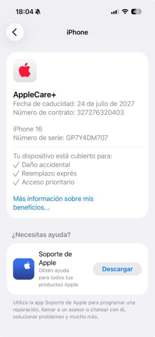 iPhone 16 CON GARANTIA