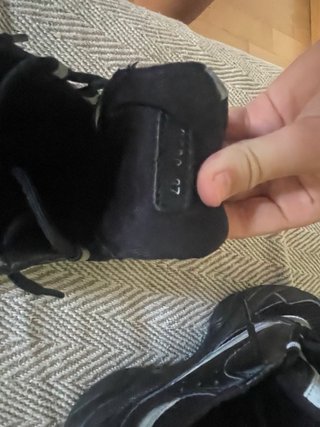 Scarpe Dior uomo nere e argento