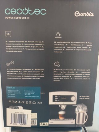 Cafetera Cecotec Power Espresso 20