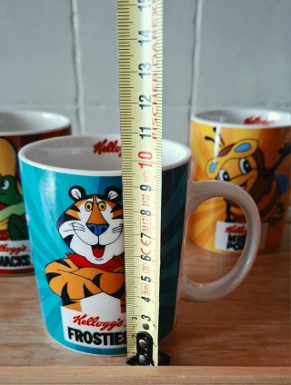 Lote 4 Tazas Kellogg's