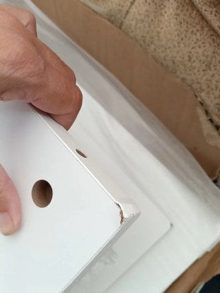 Mesa elevable blanca. Nuevo