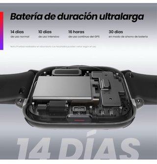 Amazfit Active Reloj Inteligente 42mm Negro