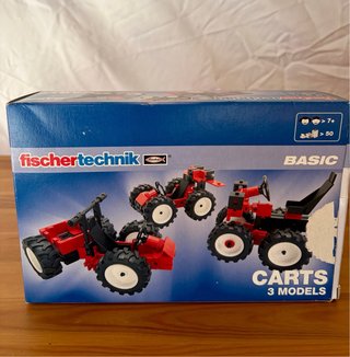 Fischer Technik BASIC Carts 3 Models