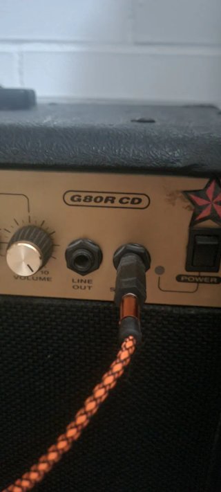 Marshall Valvestate 8080 80W + Footswitch