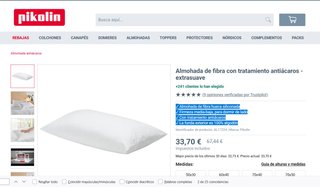 Colchon con o sin almohada 135X190  14 CM Nuevo