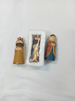 Figuras Belén Reyes Magos y Virgen