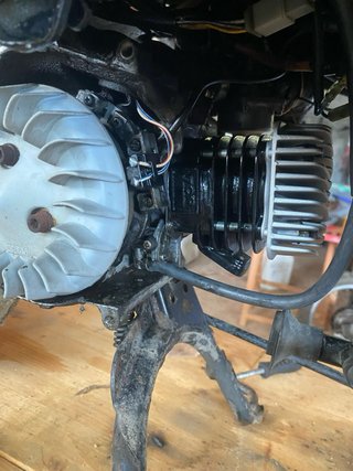 Yamaha Jog R Azul medianoche