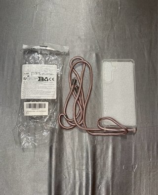 Funda transparente Samsung Galaxy S24 FE con corre