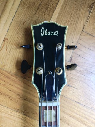 Basso Elettrico Vintage Ibanez Les Paul Custom