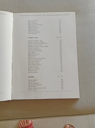 Libro de cocina "El menú de cada día" Arguiñano.