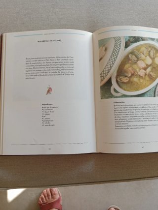 Libro de cocina "El menú de cada día" Arguiñano.