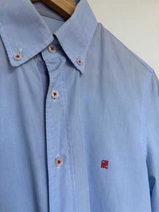 Camisa Carolina Herrera Azul
