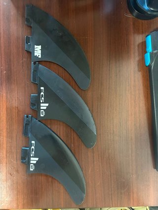 Quillas FCS2 Mick Fanning MF Negras