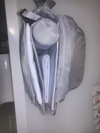 Bolso cambiador Emporio Armani Kids gris