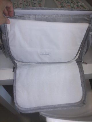 Bolso cambiador Emporio Armani Kids gris
