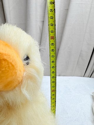 Peluche Pato Blanco y Amarillo