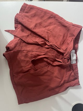Pantalones cortos berska rojos talla xs