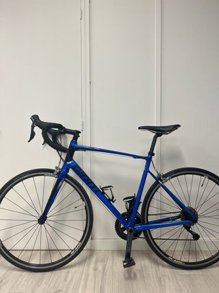 Bicicleta de carretera Giant Defy Aluxx Azul