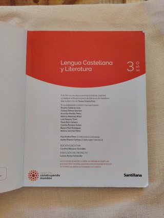 3ESO LENGUA Y LITERATURA CM SANTILLANA