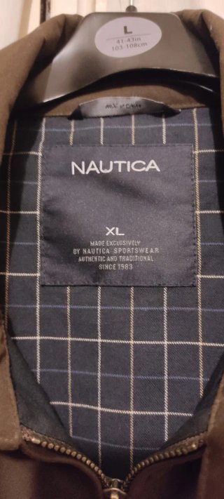 Chaqueta Nautica Marrón Talla XL