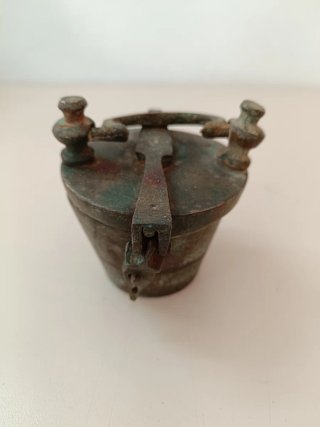 Juego de pesas siglo XIX. Ponderal.