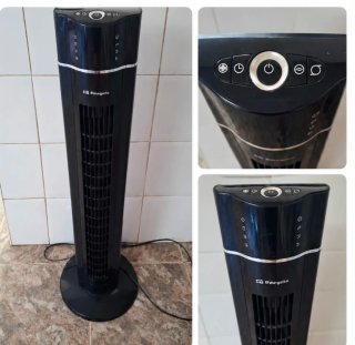 Ventilador de Torre Orbegozo Negro