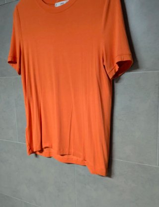 Camiseta naranja Mango Talla m