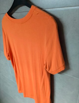 Camiseta naranja Mango Talla m