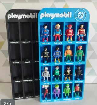 Lote Expositores Playmobil Disney y DC