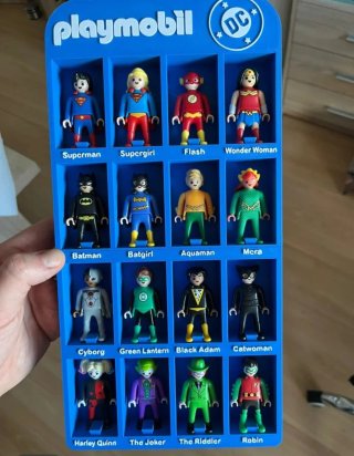 Lote Expositores Playmobil Disney y DC