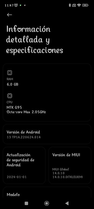 Xiaomi Redmi Note 10S 6GB/64GB Azul