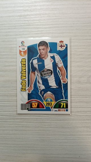 Fede Valverde Rookie Adrenalyn XL 17/18 (Deportivo