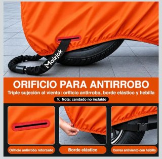 Funda para moto Maizjok impermeable